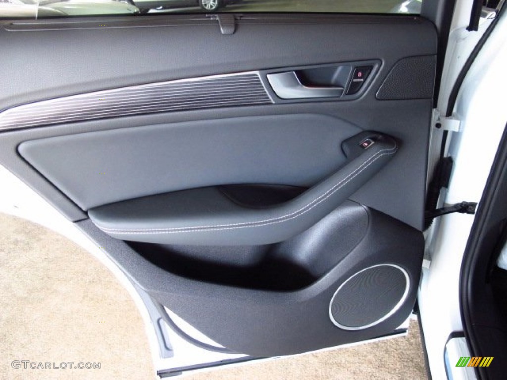 2014 Audi SQ5 Prestige 3.0 TFSI quattro Black Door Panel Photo #84507858