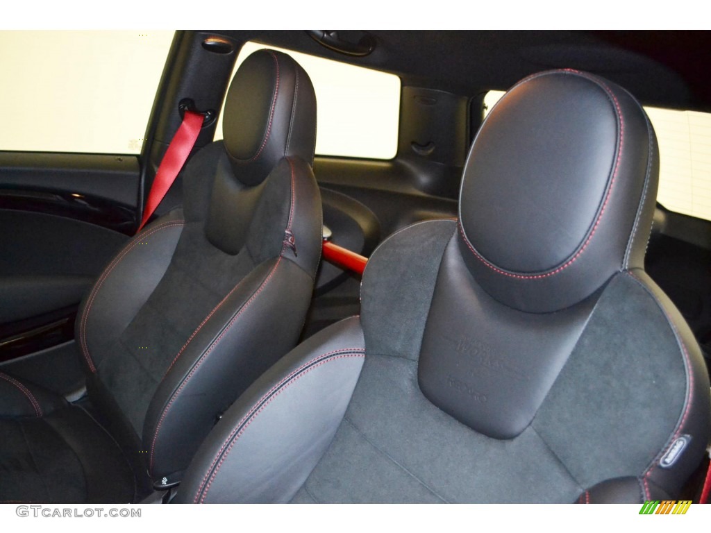 2013 Cooper John Cooper Works GP - Thunder Grey Metallic / GP Recaro Sport Black/Dinamica photo #12