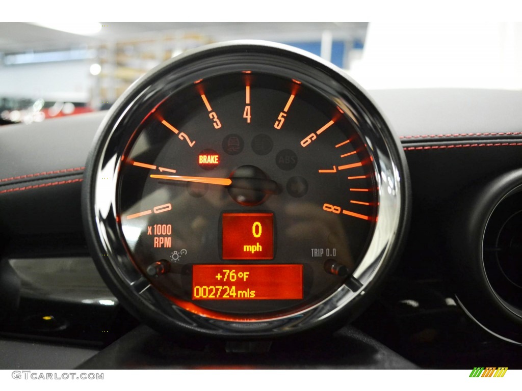 2013 Cooper John Cooper Works GP - Thunder Grey Metallic / GP Recaro Sport Black/Dinamica photo #17