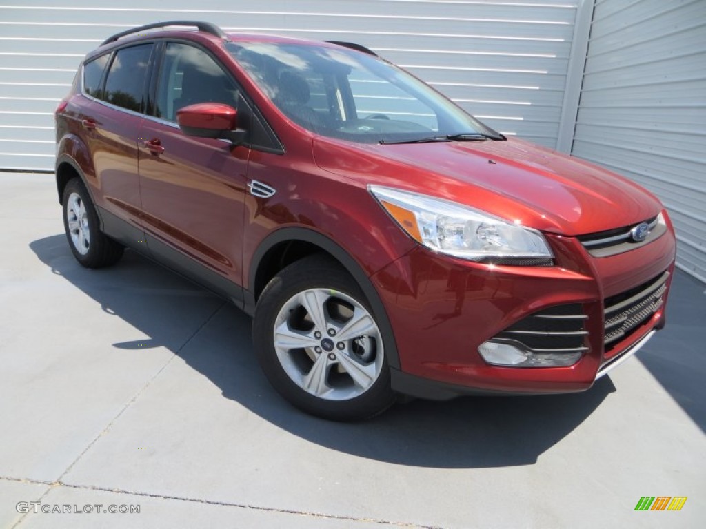 2014 Escape SE 1.6L EcoBoost - Sunset / Charcoal Black photo #1