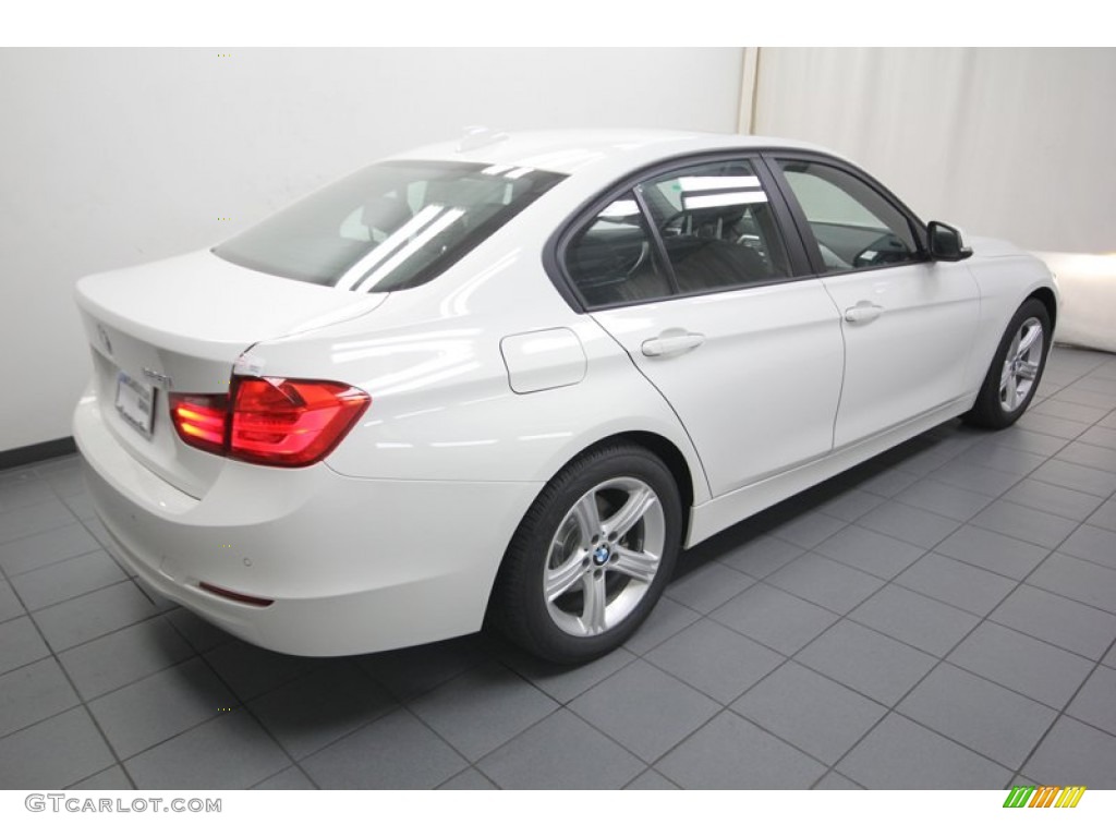 2013 3 Series 328i Sedan - Alpine White / Black photo #8