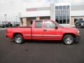 2002 Victory Red Chevrolet Silverado 1500 LS Extended Cab  photo #1