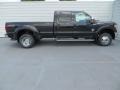 Tuxedo Black Metallic - F350 Super Duty Lariat Crew Cab 4x4 Dually Photo No. 3