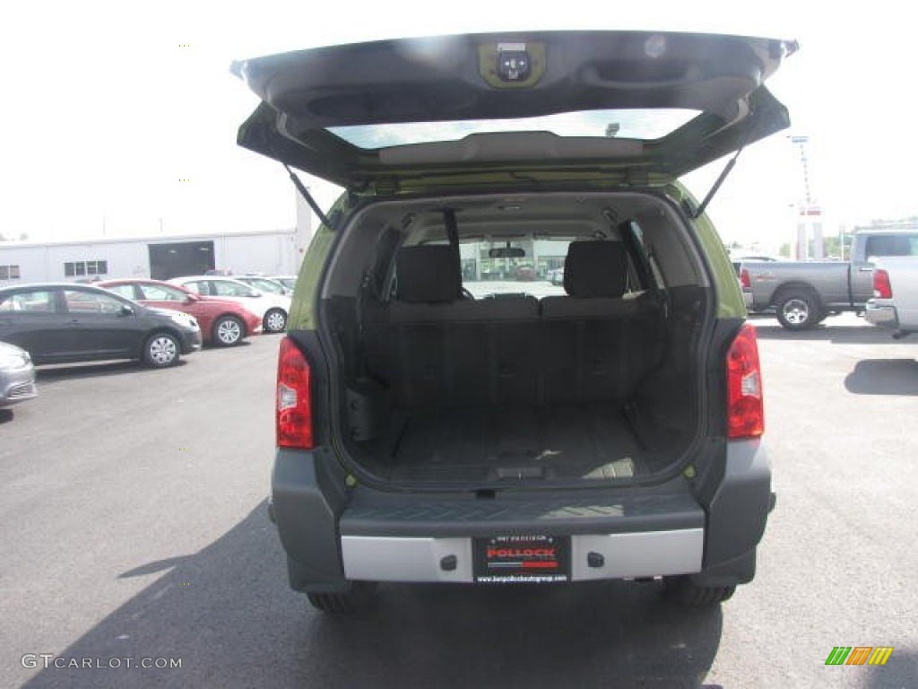 2012 Xterra S 4x4 - Metallic Green / Gray photo #22