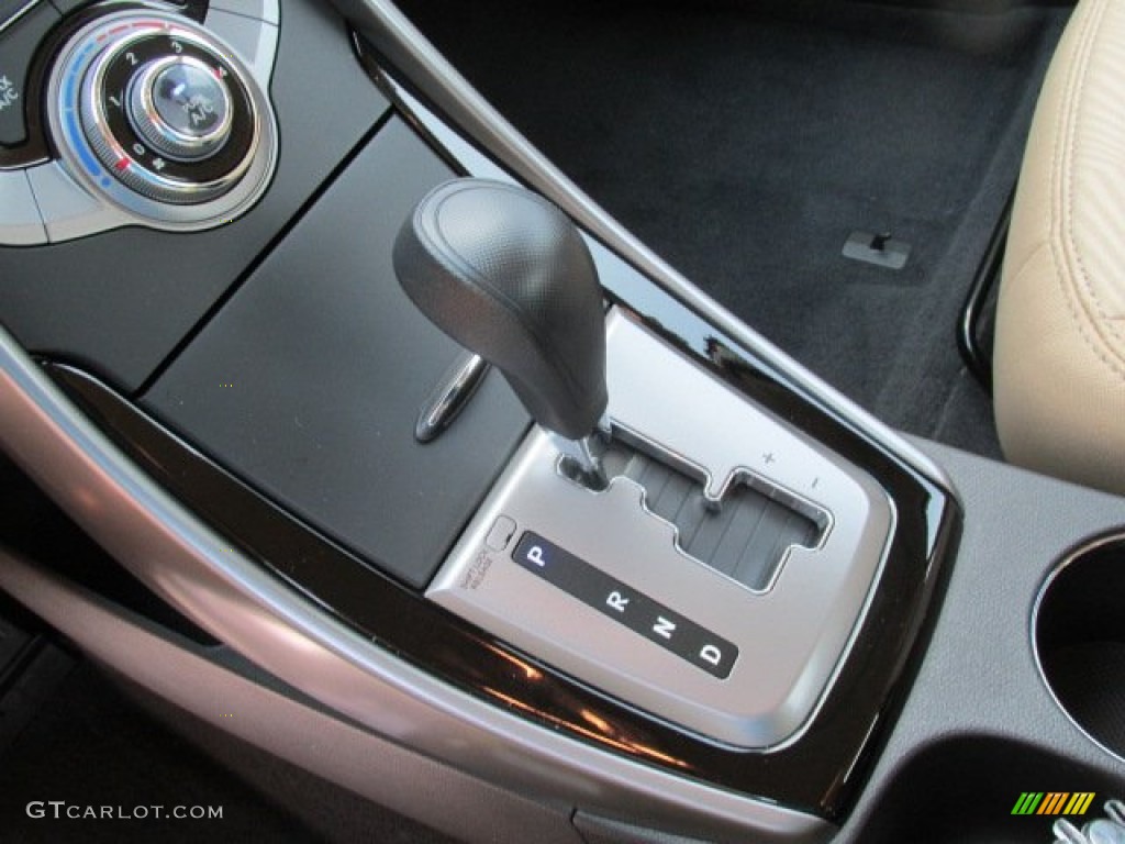 2013 Elantra GLS - Shimmering White / Beige photo #11