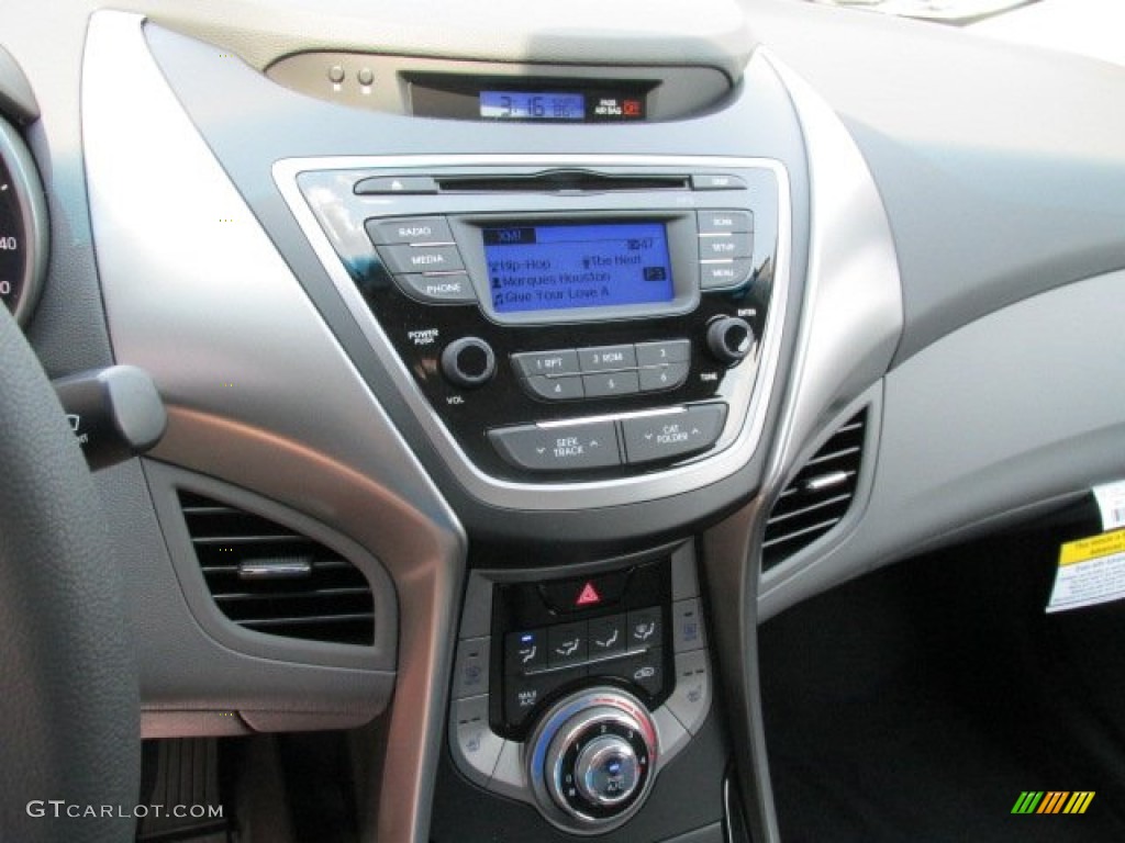 2013 Elantra GLS - Harbor Gray Metallic / Gray photo #12