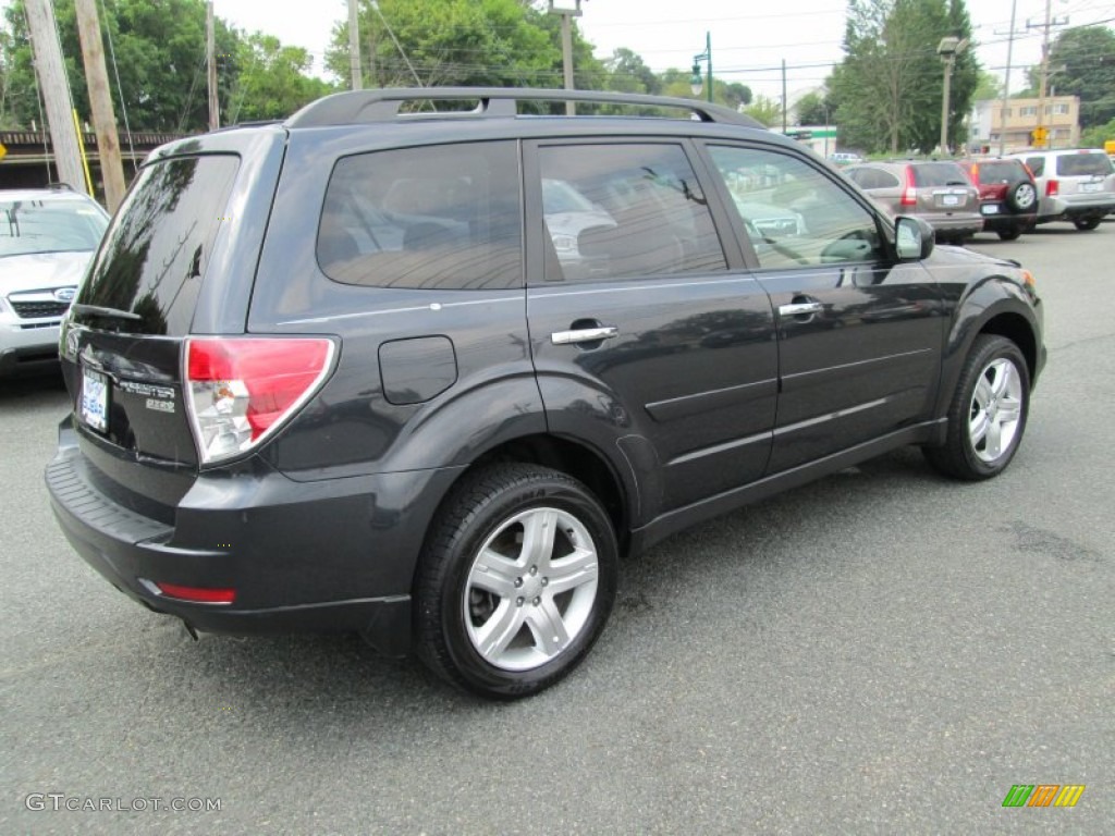 2010 Forester 2.5 X Limited - Dark Gray Metallic / Platinum photo #6