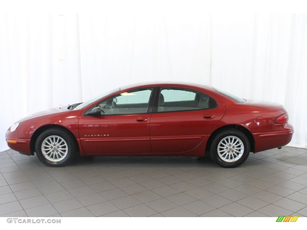 Inferno Red Tinted Pearl Coat 2001 Chrysler Concorde LX Exterior Photo #84513612