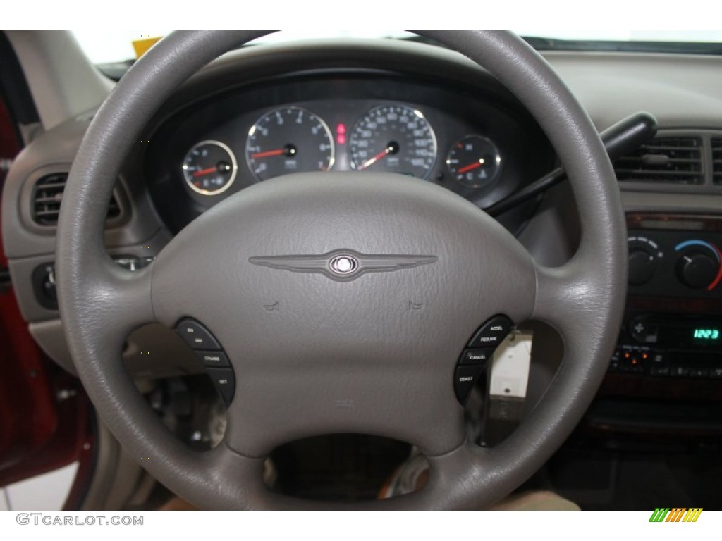 2001 Chrysler Concorde LX Dark Slate Gray Steering Wheel Photo #84513672