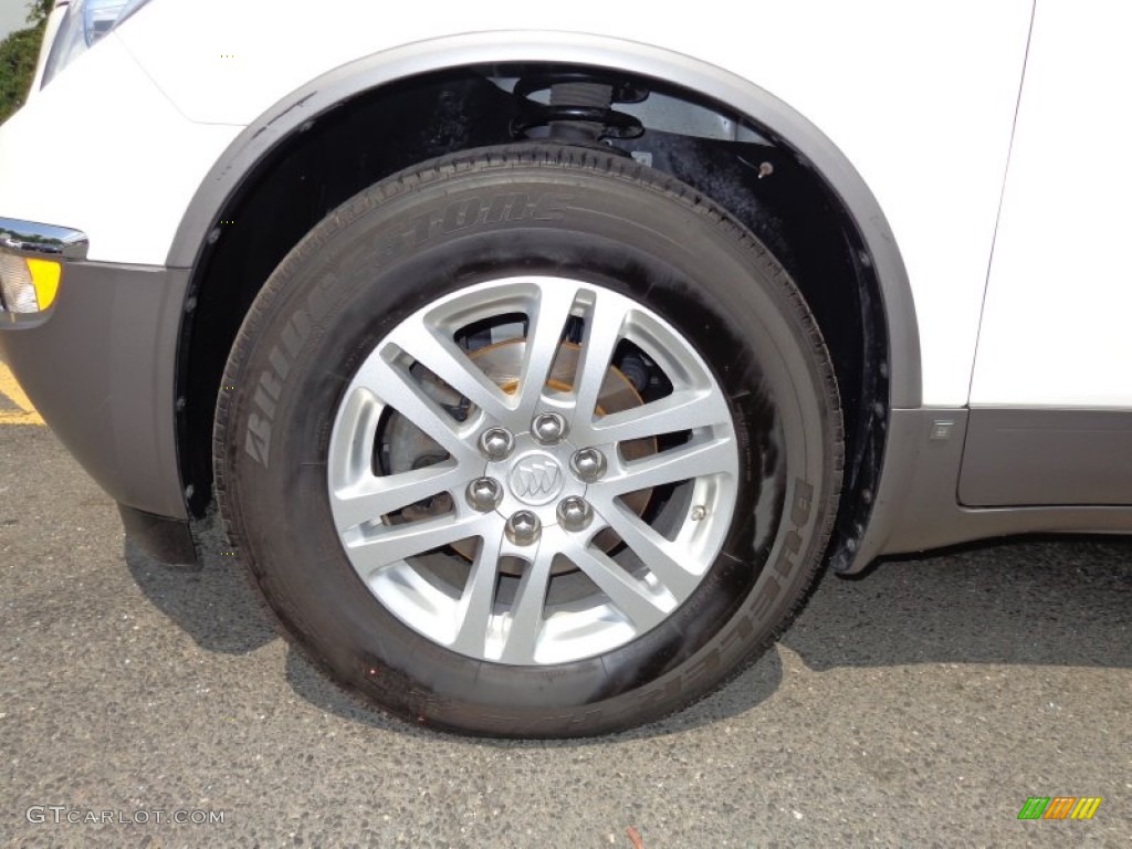 2008 Enclave CX AWD - White Opal / Ebony/Ebony photo #7