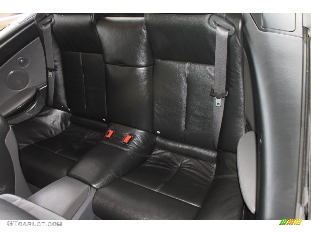 2005 BMW 6 Series 645i Convertible Rear Seat Photo #84515406