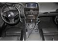 2005 BMW 6 Series Black Interior Dashboard Photo