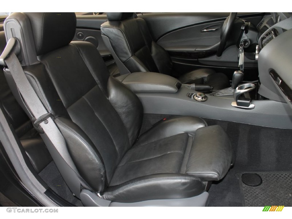 2005 BMW 6 Series 645i Convertible Front Seat Photo #84515466