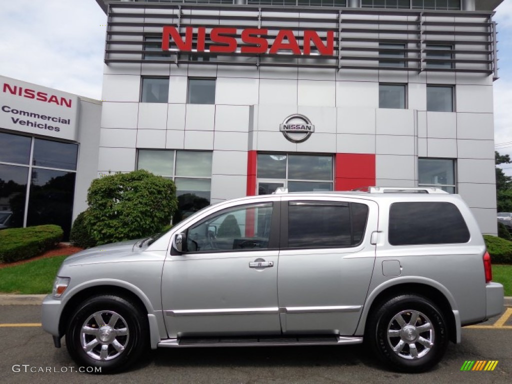 2006 QX 56 4WD - Silver Indulgence / Graphite photo #2