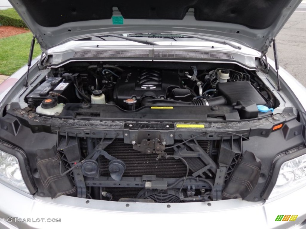 2006 Infiniti QX 56 4WD 5.6 Liter DOHC 32-Valve VVT V8 Engine Photo #84515655