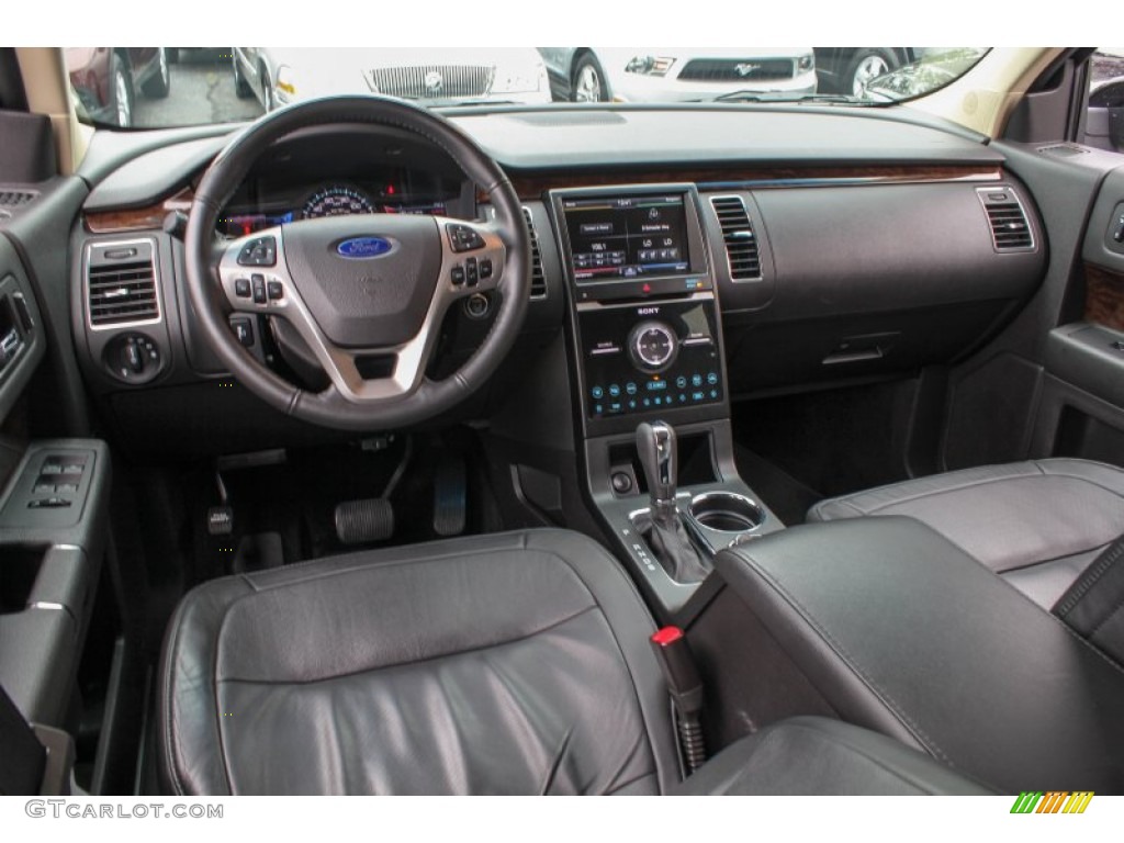 Charcoal Black Interior 2013 Ford Flex Limited EcoBoost AWD Photo #84515760