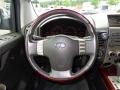 2006 Infiniti QX Graphite Interior Steering Wheel Photo