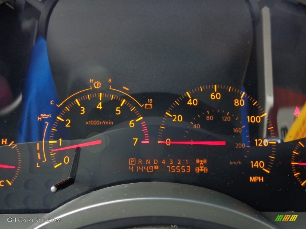 2006 Infiniti QX 56 4WD Gauges Photo #84515787