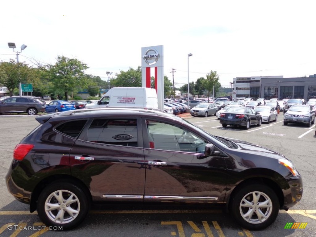 2011 Rogue SV AWD - Black Amethyst / Black photo #4