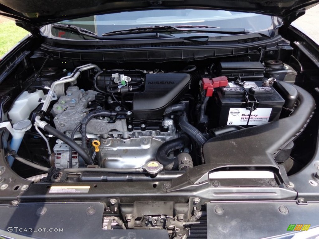 2011 Rogue SV AWD - Black Amethyst / Black photo #5