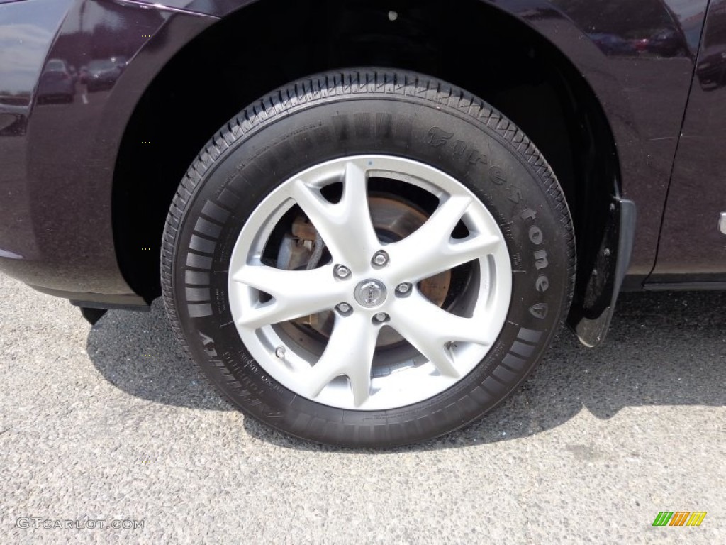 2011 Rogue SV AWD - Black Amethyst / Black photo #6
