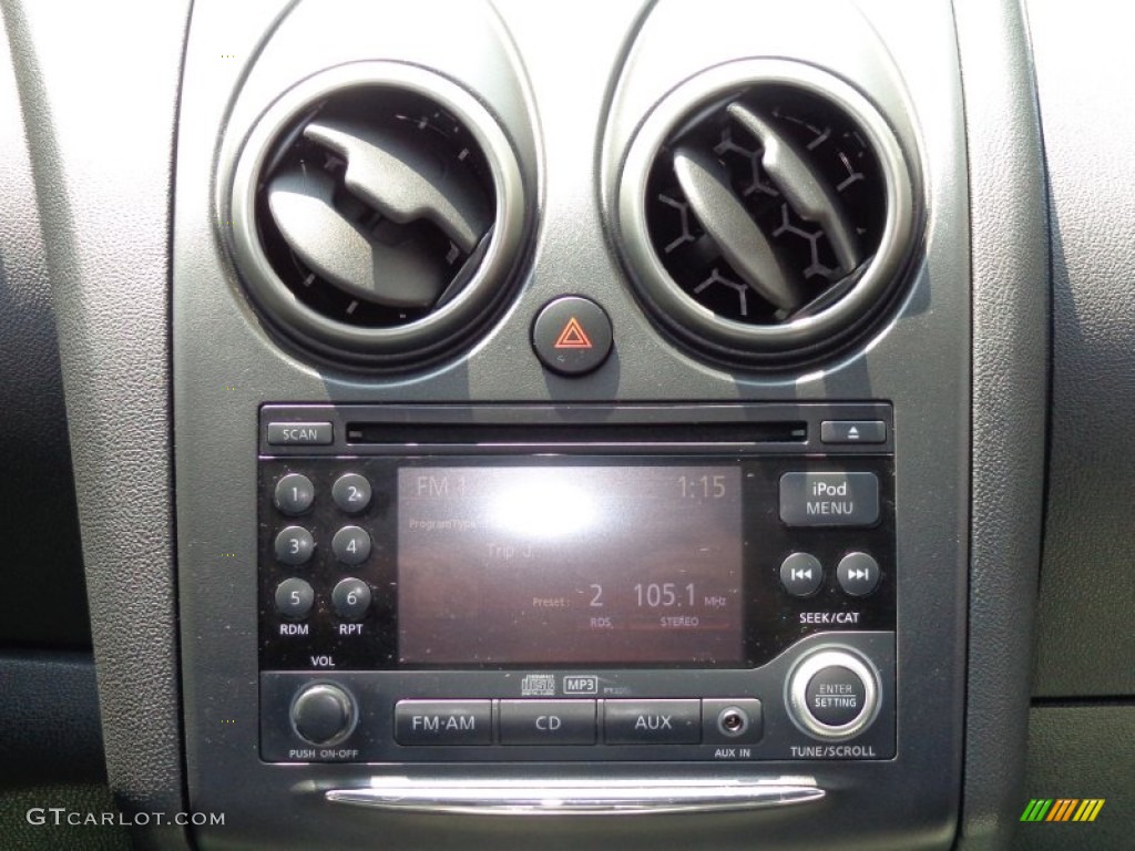 2011 Rogue SV AWD - Black Amethyst / Black photo #15