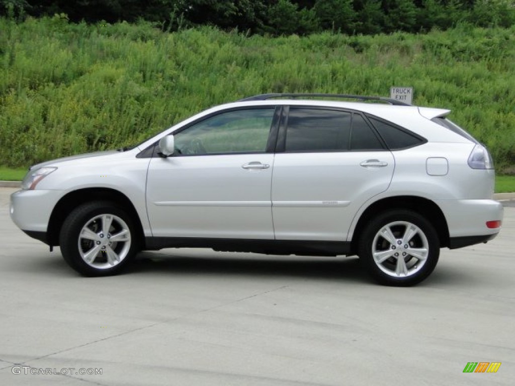 2008 RX 400h Hybrid - Classic Silver Metallic / Light Gray photo #42