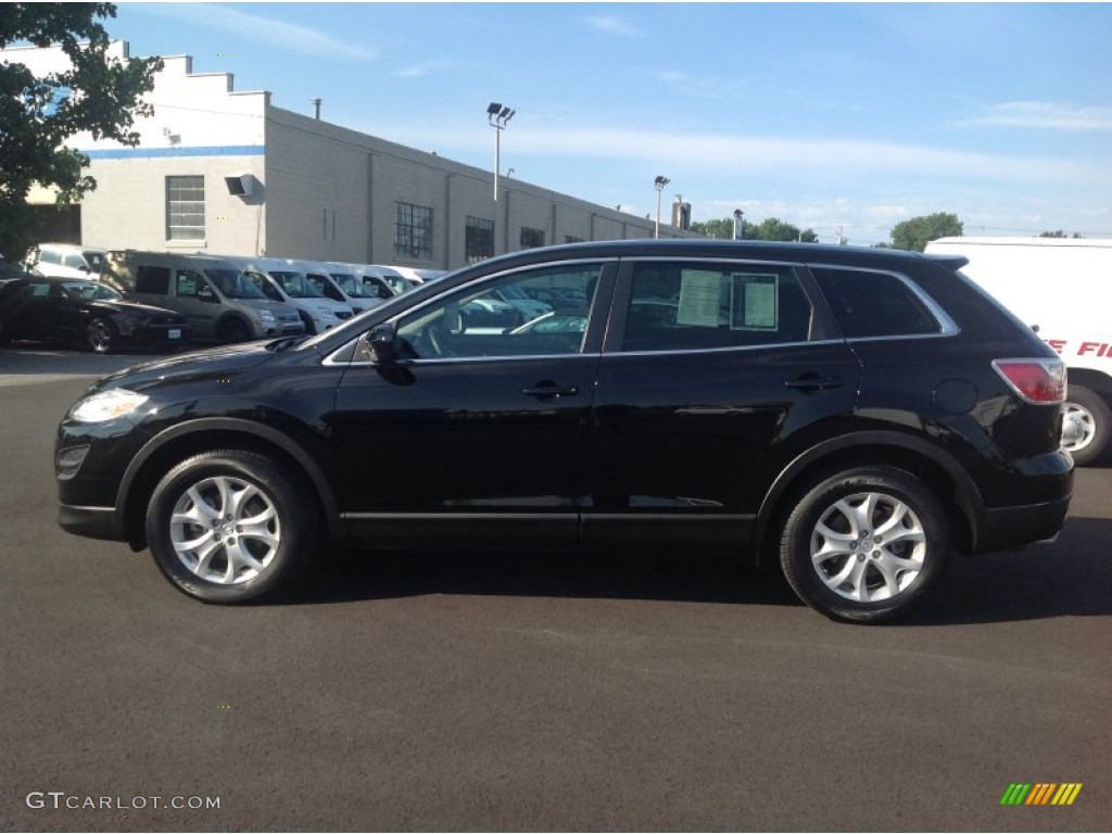 Brilliant Black 2012 Mazda CX-9 Sport AWD Exterior Photo #84517731
