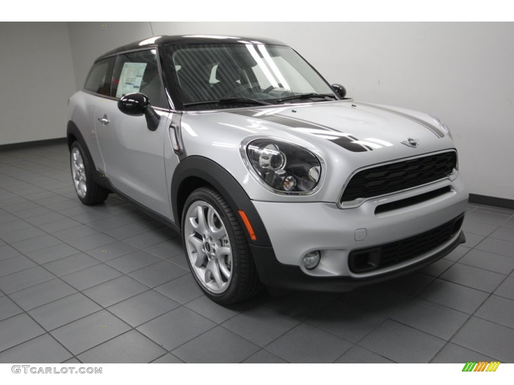 2014 Cooper S Paceman - Crystal Silver Metallic / Carbon Black photo #1