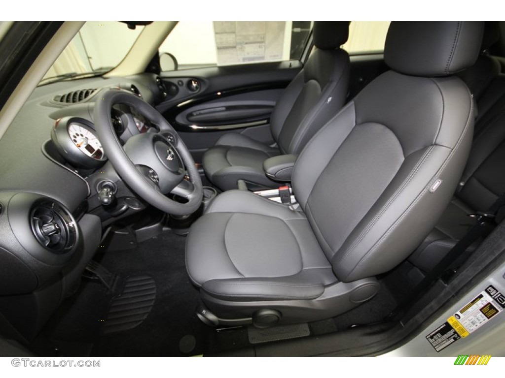 Carbon Black Interior 2014 Mini Cooper S Paceman Photo #84518878
