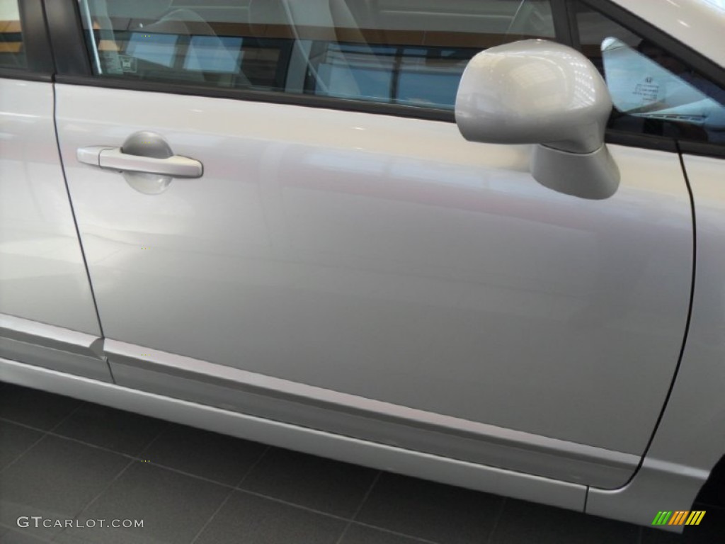 2009 Civic EX Sedan - Alabaster Silver Metallic / Gray photo #8