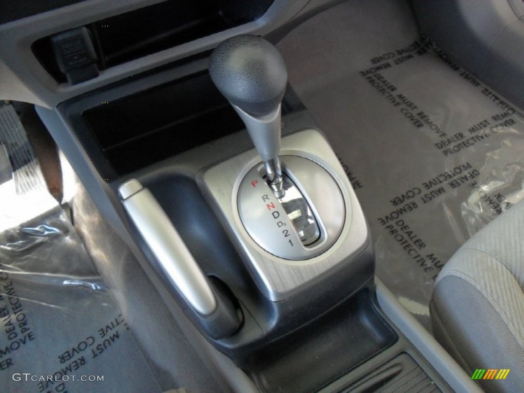 2009 Civic EX Sedan - Alabaster Silver Metallic / Gray photo #16