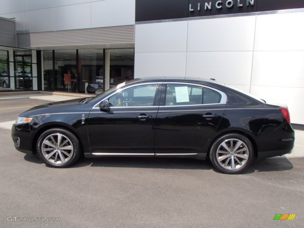 Black 2012 Lincoln MKS AWD Exterior Photo #84520003