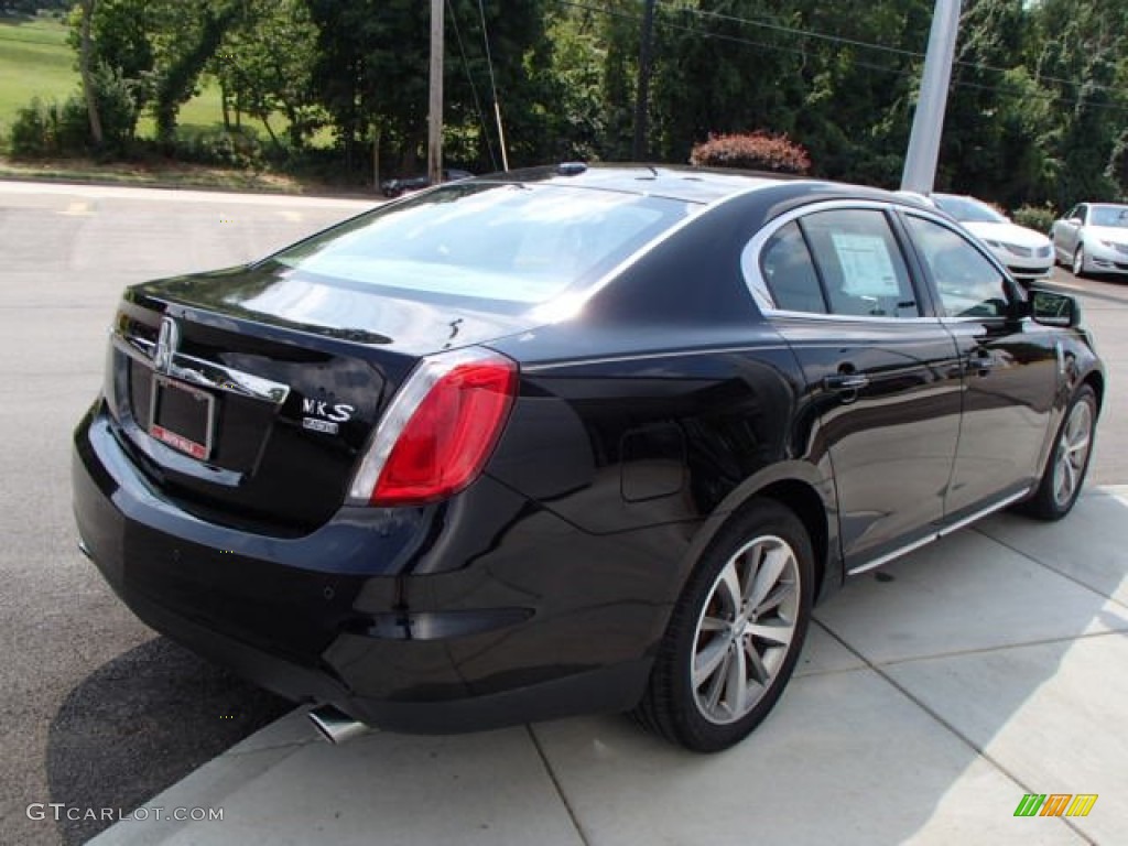 2012 MKS AWD - Black / Light Camel photo #5