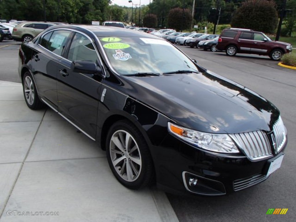 Black 2012 Lincoln MKS AWD Exterior Photo #84520132