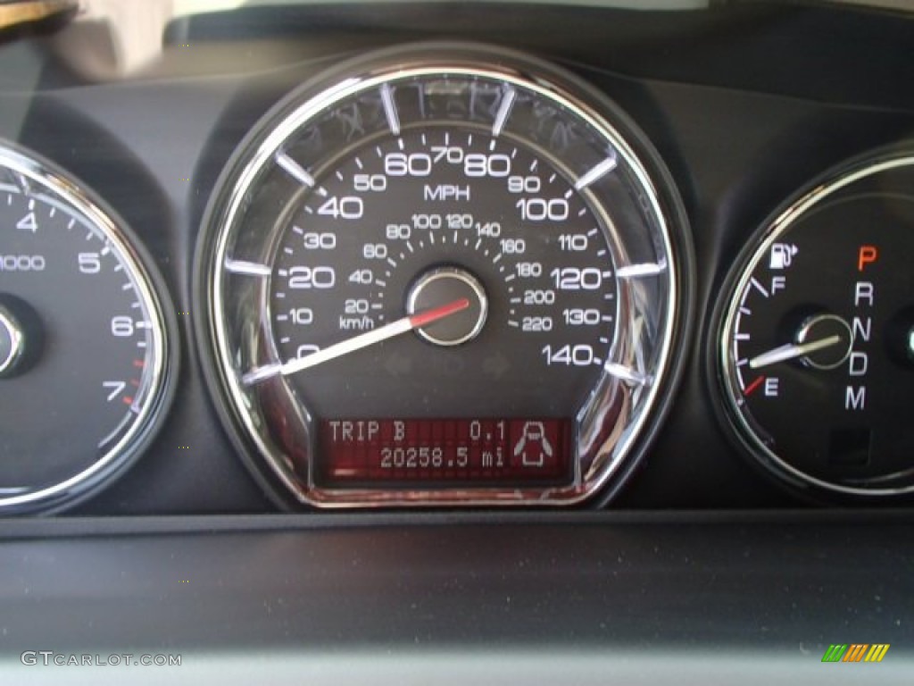 2012 MKS AWD - Black / Light Camel photo #24