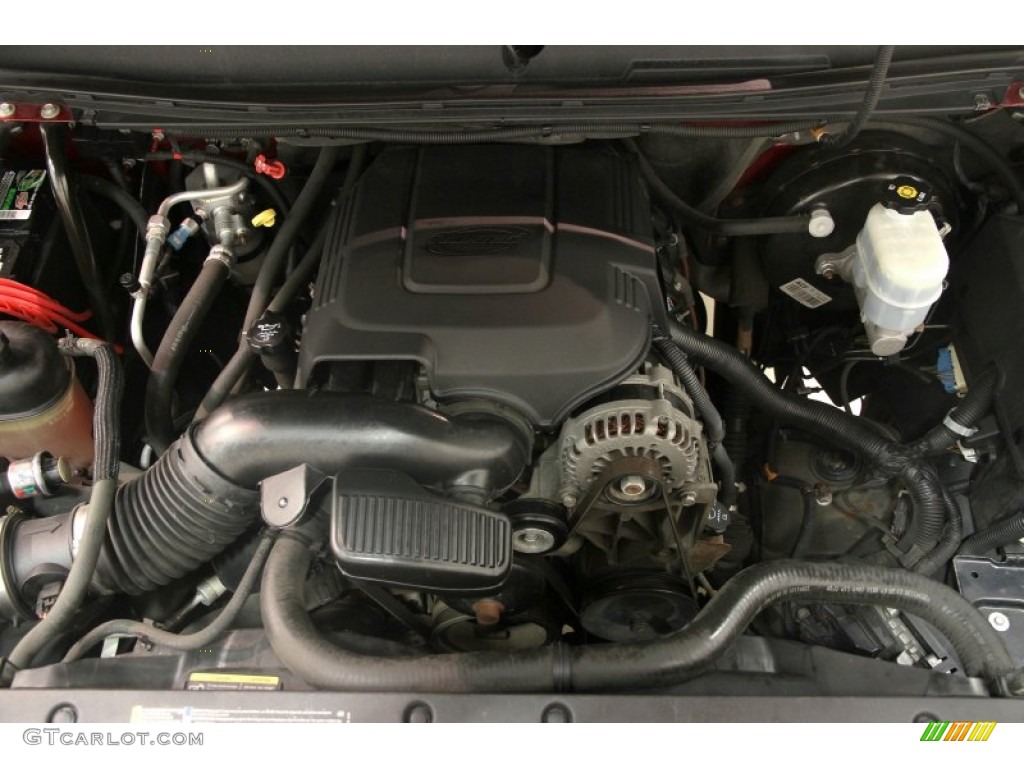 2007 Chevrolet Silverado 1500 LTZ Crew Cab 4x4 5.3 Liter OHV 16-Valve Vortec V8 Engine Photo #84520915