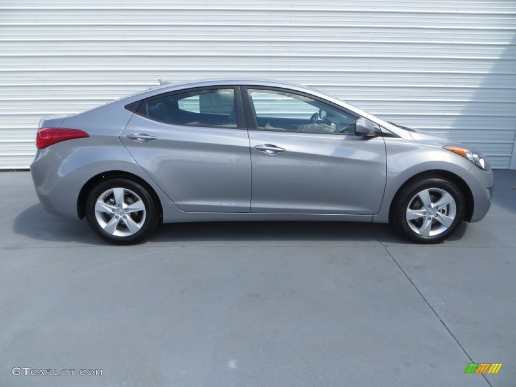 2013 Elantra GLS - Titanium Gray Metallic / Gray photo #3