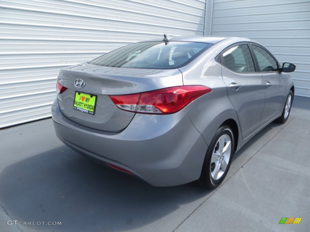 2013 Elantra GLS - Titanium Gray Metallic / Gray photo #4