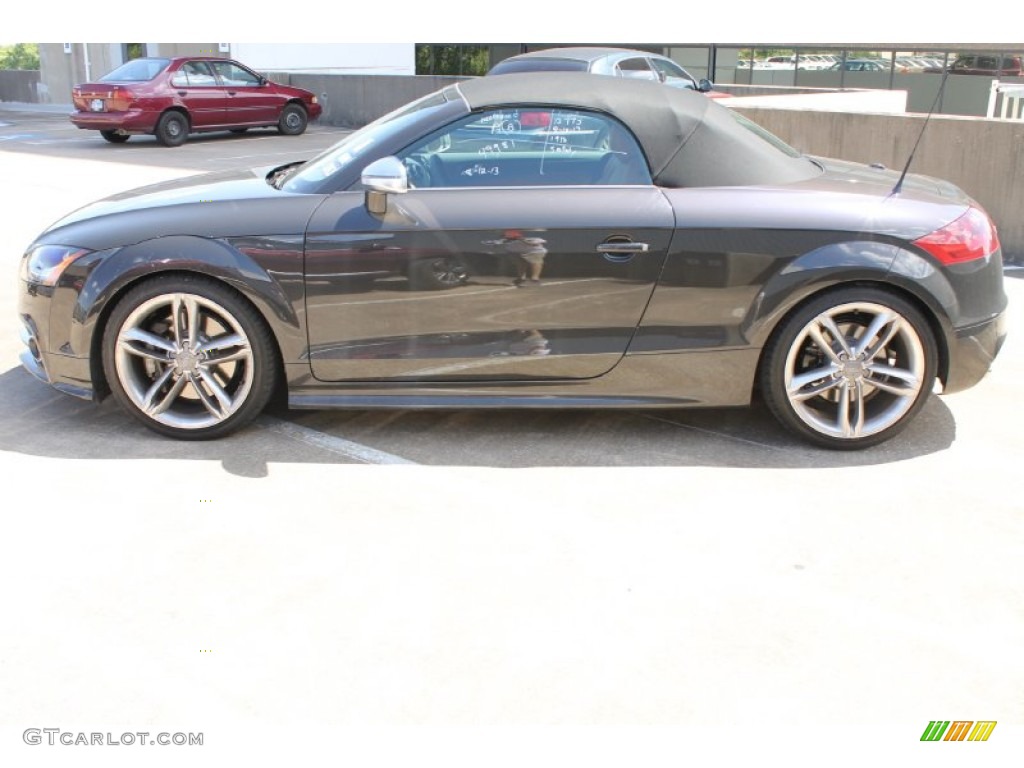 Oolong Gray Metallic 2013 Audi TT S 2.0T quattro Roadster Exterior Photo #84521278