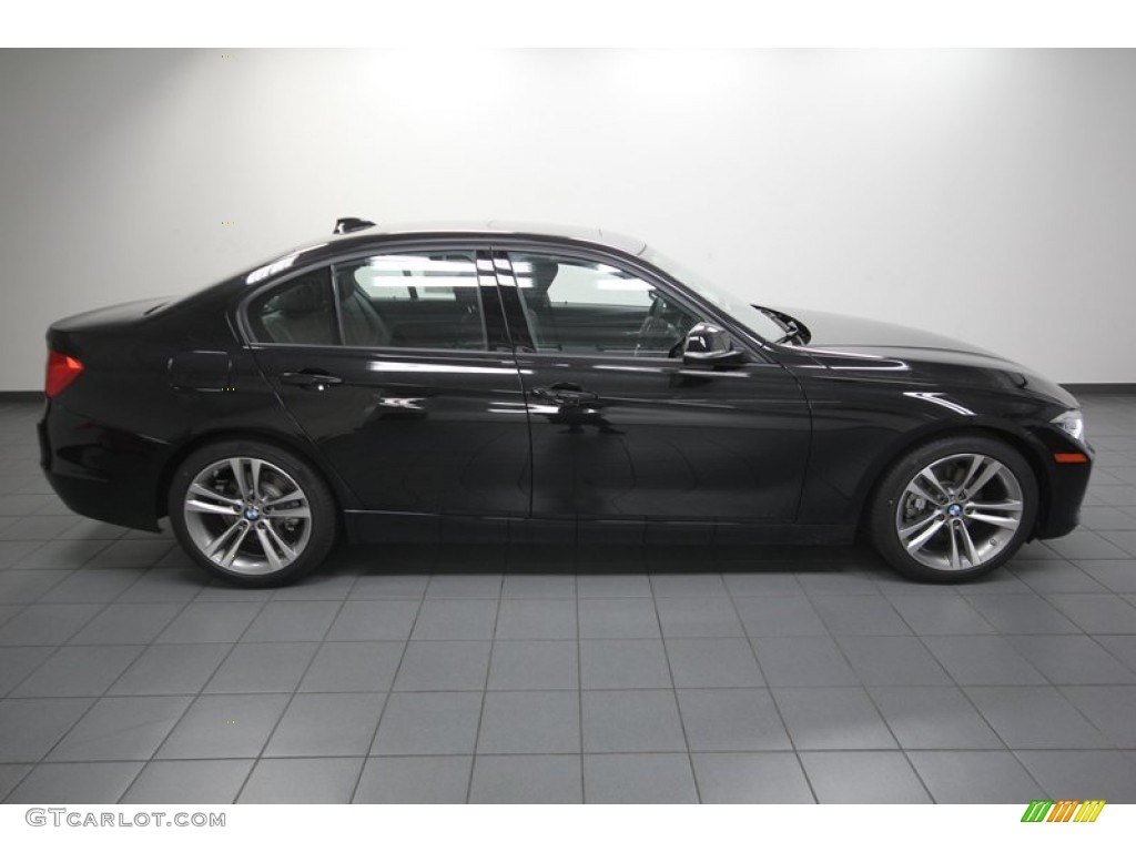 Black Sapphire Metallic 2014 BMW 3 Series 328d Sedan Exterior Photo #84521320