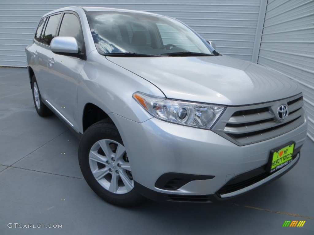2013 Highlander V6 - Classic Silver Metallic / Ash photo #1