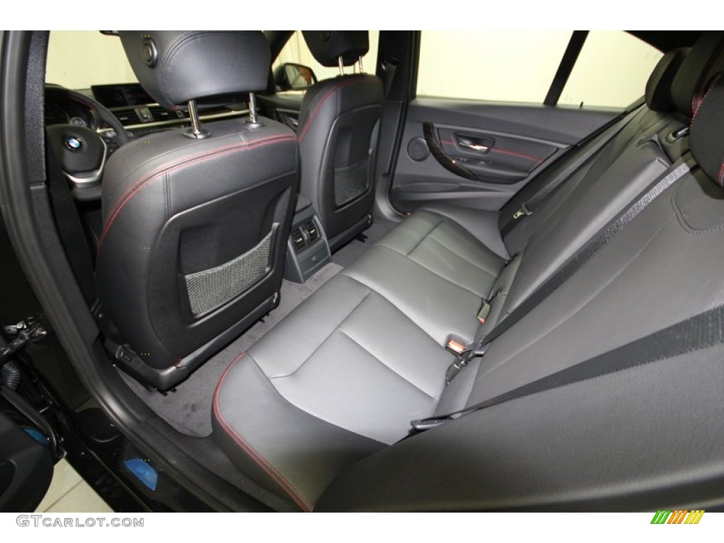 2014 BMW 3 Series 328d Sedan Rear Seat Photo #84521917