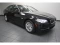 Black Sapphire Metallic 2014 BMW 5 Series 528i Sedan Exterior