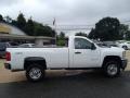 Summit White - Silverado 2500HD Work Truck Regular Cab 4x4 Plow Truck Photo No. 8