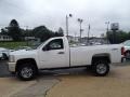 Summit White - Silverado 2500HD Work Truck Regular Cab 4x4 Plow Truck Photo No. 17