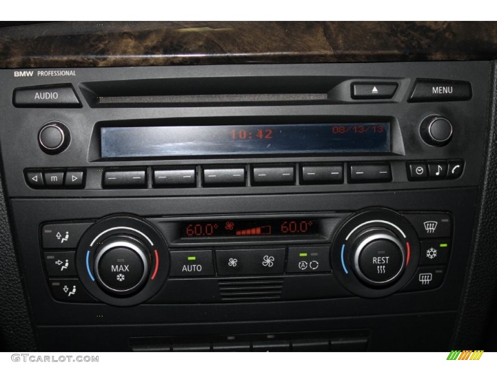 2008 1 Series 135i Convertible - Black Sapphire Metallic / Coral Red photo #19