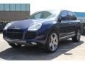 2003 Dark Sea Blue Porsche Cayenne Turbo  photo #3