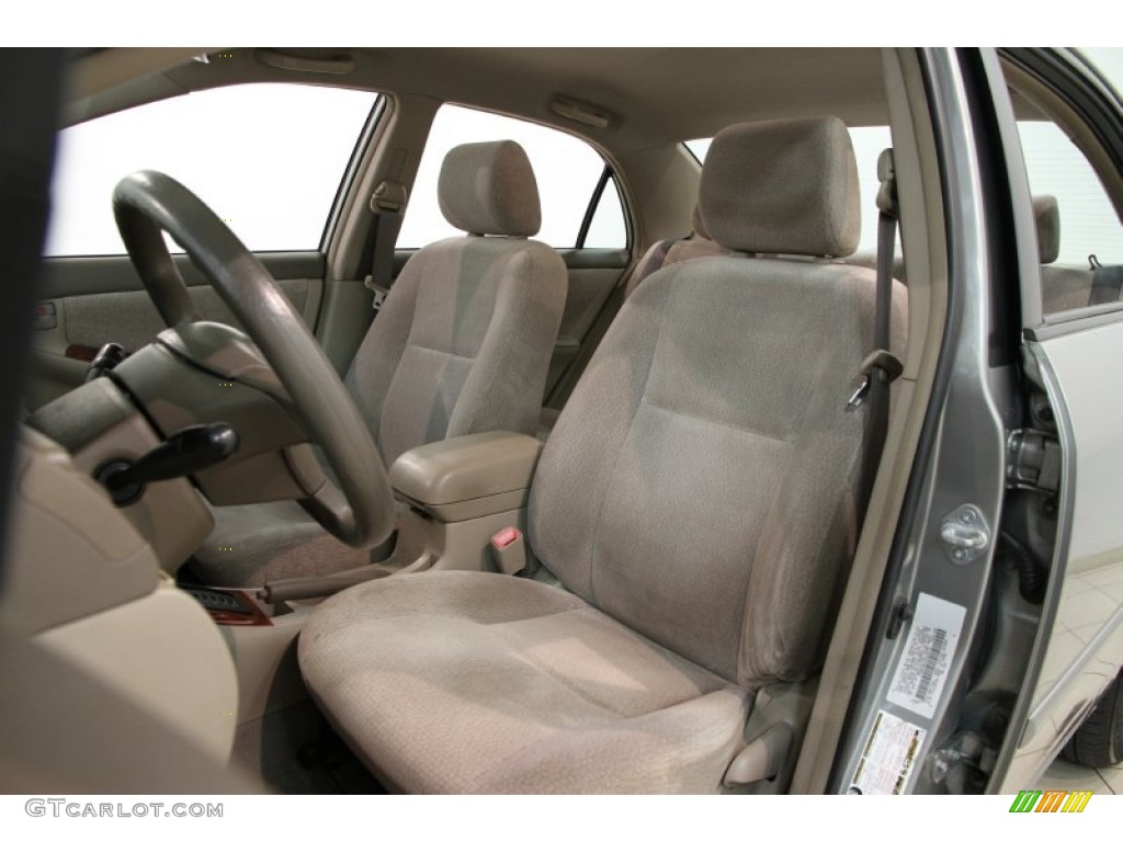 2004 Corolla LE - Mineral Green / Pebble Beige photo #5