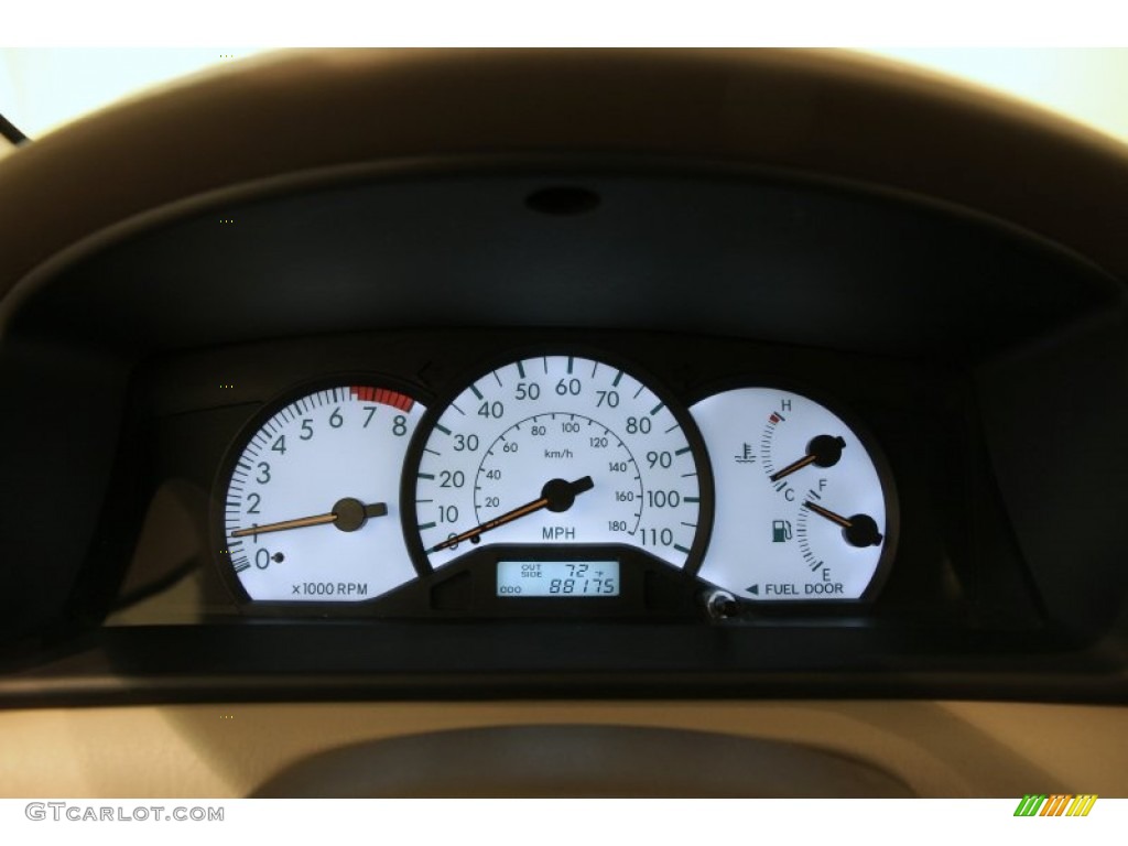 2004 Corolla LE - Mineral Green / Pebble Beige photo #7